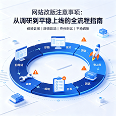黔东南建站-网站改版注意事项：从调研到平稳上线的全流程指南