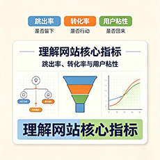 黔东南建站-理解网站核心指标:跳出率、转化率与用户粘性